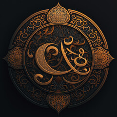 ramadan signs wallpaper generative ai