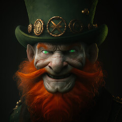 leprechaun saint patrick's day generative ai