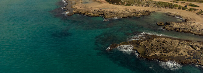 Abstract background shot from a bird's-eye view. 