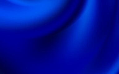 Luxury blue background with silk or wavy fold textures. Smooth silk texture with wrinkles and creases fabric. Elegant wavy draped folds of fabric soft pleats. Illustration background.