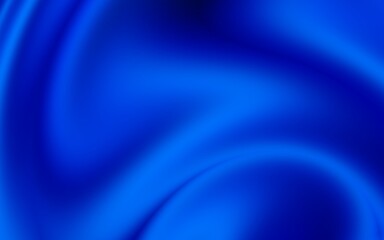 Luxury blue background with silk or wavy fold textures. Smooth silk texture with wrinkles and creases fabric. Elegant wavy draped folds of fabric soft pleats. Illustration background.