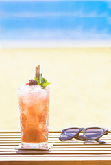 Cocktail on the beach 