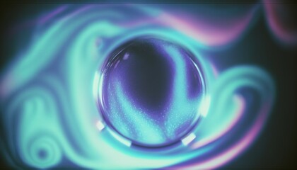 Abstract lo-fi gradient background. Psychic Waves and digital noise. Nostalgia, vintage, retro, 70s, 80s style. Synthwave, chillwave. Wallpaper, template. Colorful, blurry pastel colors. Generative AI