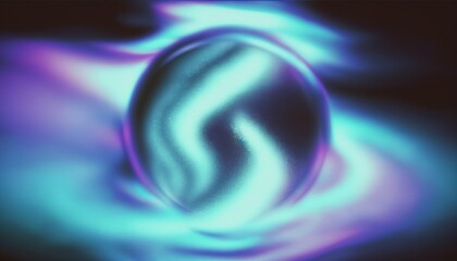 Fototapeta premium Abstract lo-fi gradient background. Psychic Waves and digital noise. Nostalgia, vintage, retro, 70s, 80s style. Synthwave, chillwave. Wallpaper, template. Colorful, blurry pastel colors. Generative AI