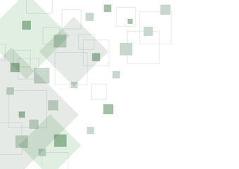 シンプルな四角形の幾何学模様背景