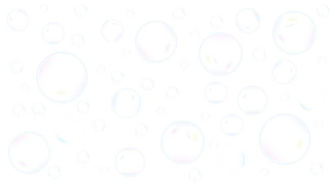 Cute, realistic, fun bubbles that pop randomly