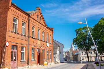 Rakvere townscape. Estonia