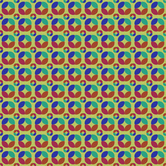 Seamless geometric pattern. Abstract background. Vector Illustration.