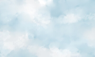 Blue Pastel Background Illustration