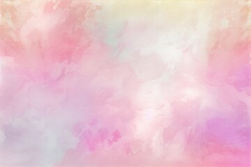 Pink Watercolor Background, Abstract Brush Strokes, Generative AI