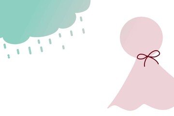 梅雨のポストカード