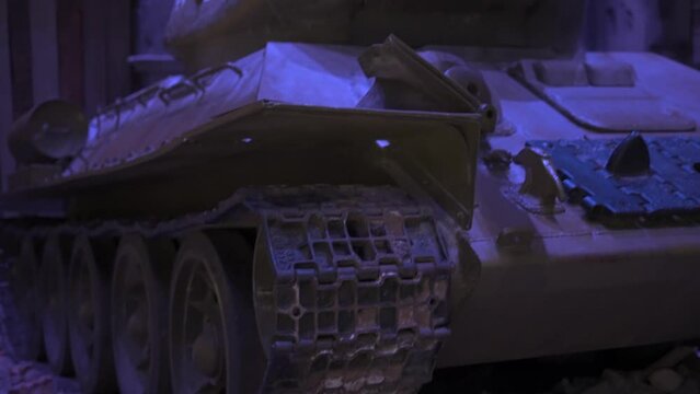 T-34 soviet retro tank history second world war
