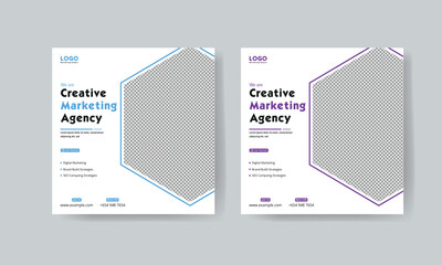 creative marketing expert template for social media 