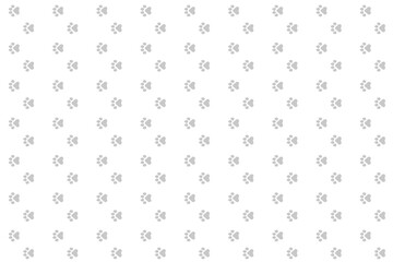 犬の足跡のアイコンのパターンの壁紙