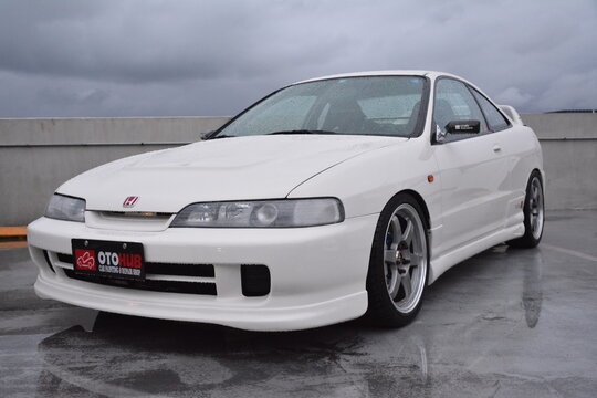 Honda integra at Honda Matsuri in Paranaque, Philippines