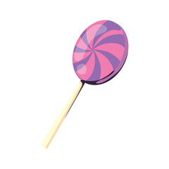 pink candy on stick