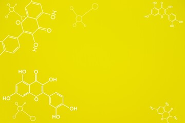 concept molecule and nervous system illustration for background