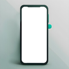Smartphone frame with transparent screen
