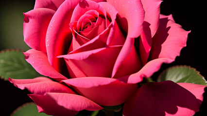Naklejka premium Rose 4k
