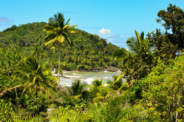 Praia em Itacar&eacute;, Bahia
