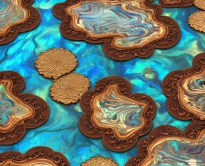 Abalone created with generative ai technology
