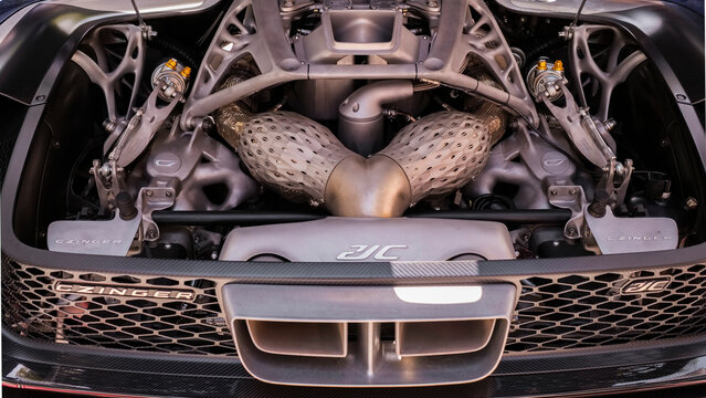 Exotic Czinger C21 Hypercar Engine

