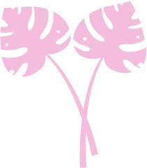 Fototapeta premium valentine leaves 