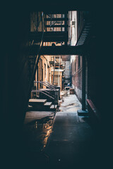 New York City alley