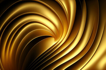 Abstract golden texture ,made with Generative AI