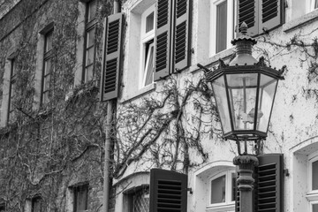 Laterne, Alt-Kaster, NRW, Germany