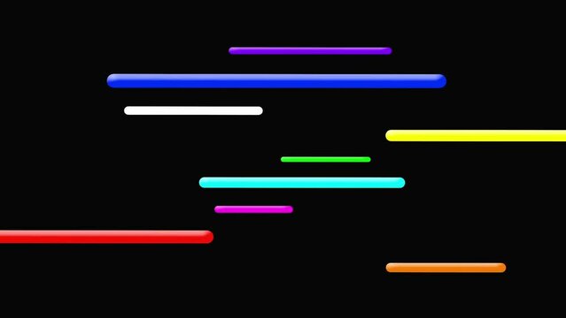 Digital technology colorful line news animation  background. Technological and connection motion background.