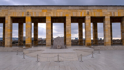 Fototapeta premium The tomb of İsmet İnönü in Anıtkabir