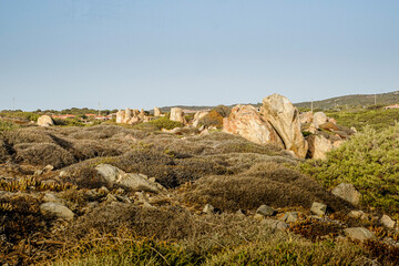 Fototapeta na wymiar Hills in Sardinia