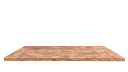 realistic brown wood  plank table top restaurant counter top 