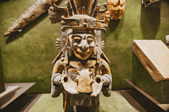 National Museum of Anthropology, ancient Aztec Mayan artifacts