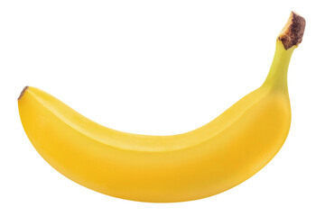 Delicious banana cut out