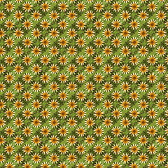 Abstract seamless floral colorful pattern