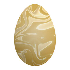 easter egg gold abstract marble paint color bling metallic