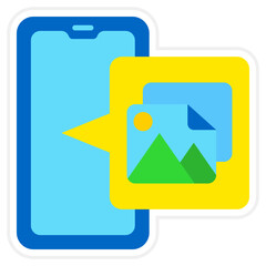 Gallery Sticker Icon