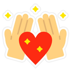 Love Sticker Icon