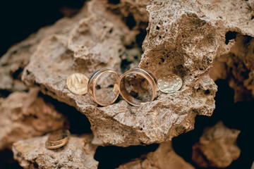 image of couple married in marriage at night special event