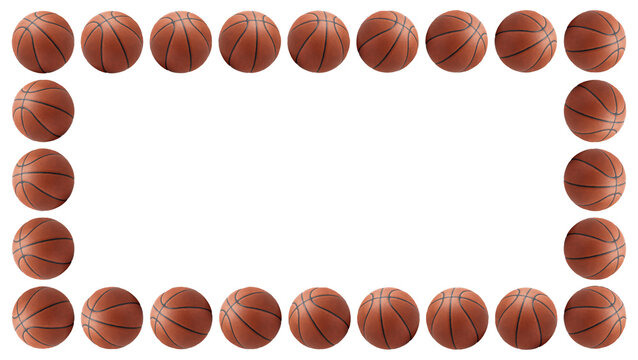 basketball frame border © AM