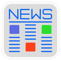 News Sticker Icon