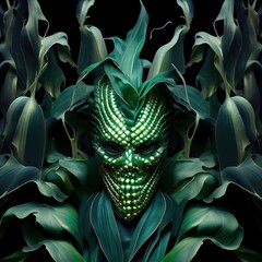 Corn demon. Generative AI