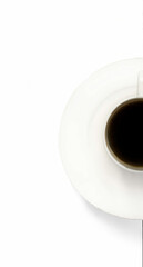 Coffee split and isolated shot on Sony A7C