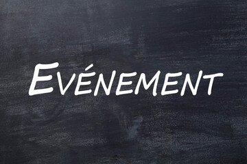 Evénement tableau