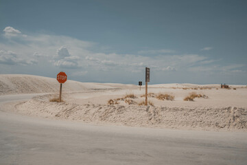 White Sands National Park in New Mexico