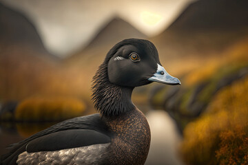  Ring necked duck, generative artificial intelligence