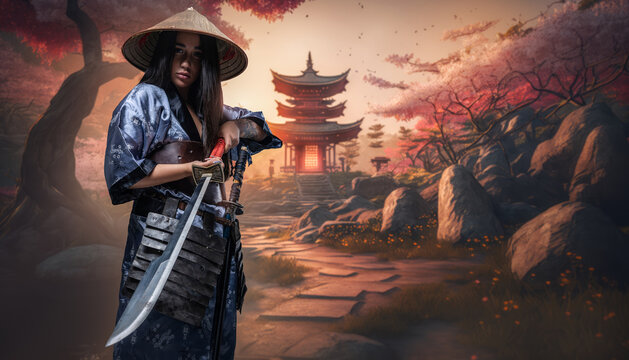 Katana Woman Images – Browse 11,928 Stock Photos, Vectors, and Video |  Adobe Stock