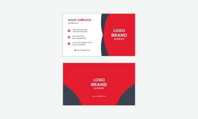 simple and modern business card